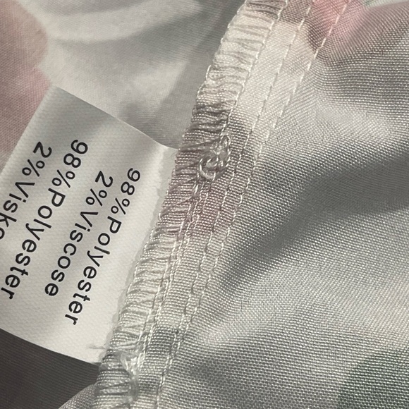 NWT BELLE POQUE retro cherries blouse top shirt with puff sleeves & bow accent S - Picture 6 of 7